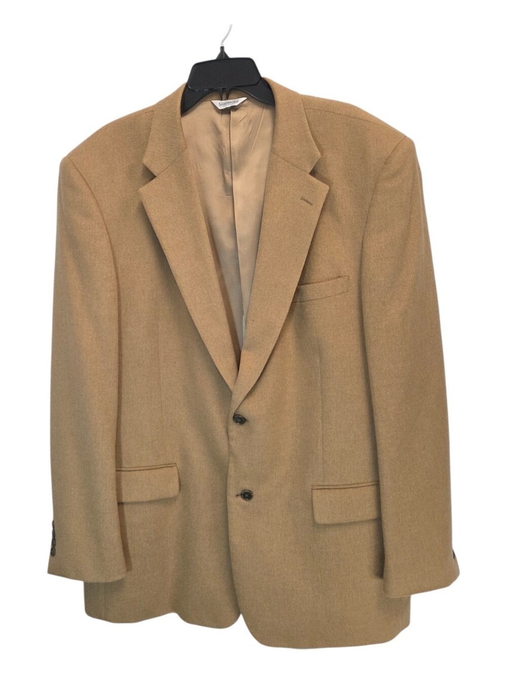 Joseph & Feiss Tan Camel Hair Blazer Sport Coat Size 48 X Long